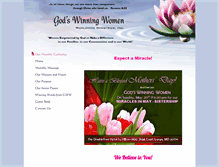 Tablet Screenshot of godswinningwomen.net